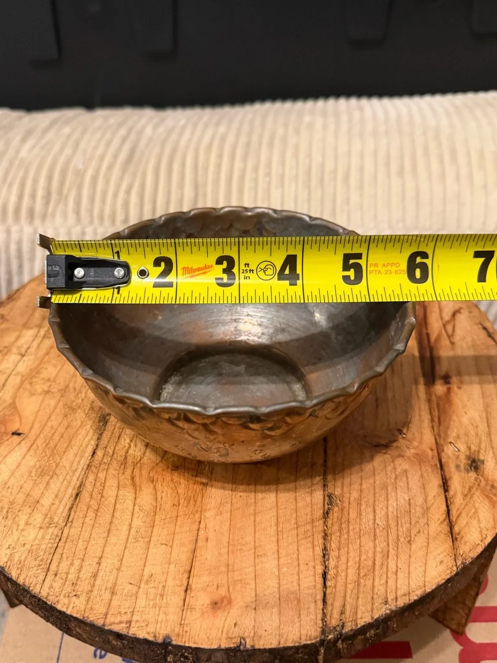 Small Handmade Copper Bowl